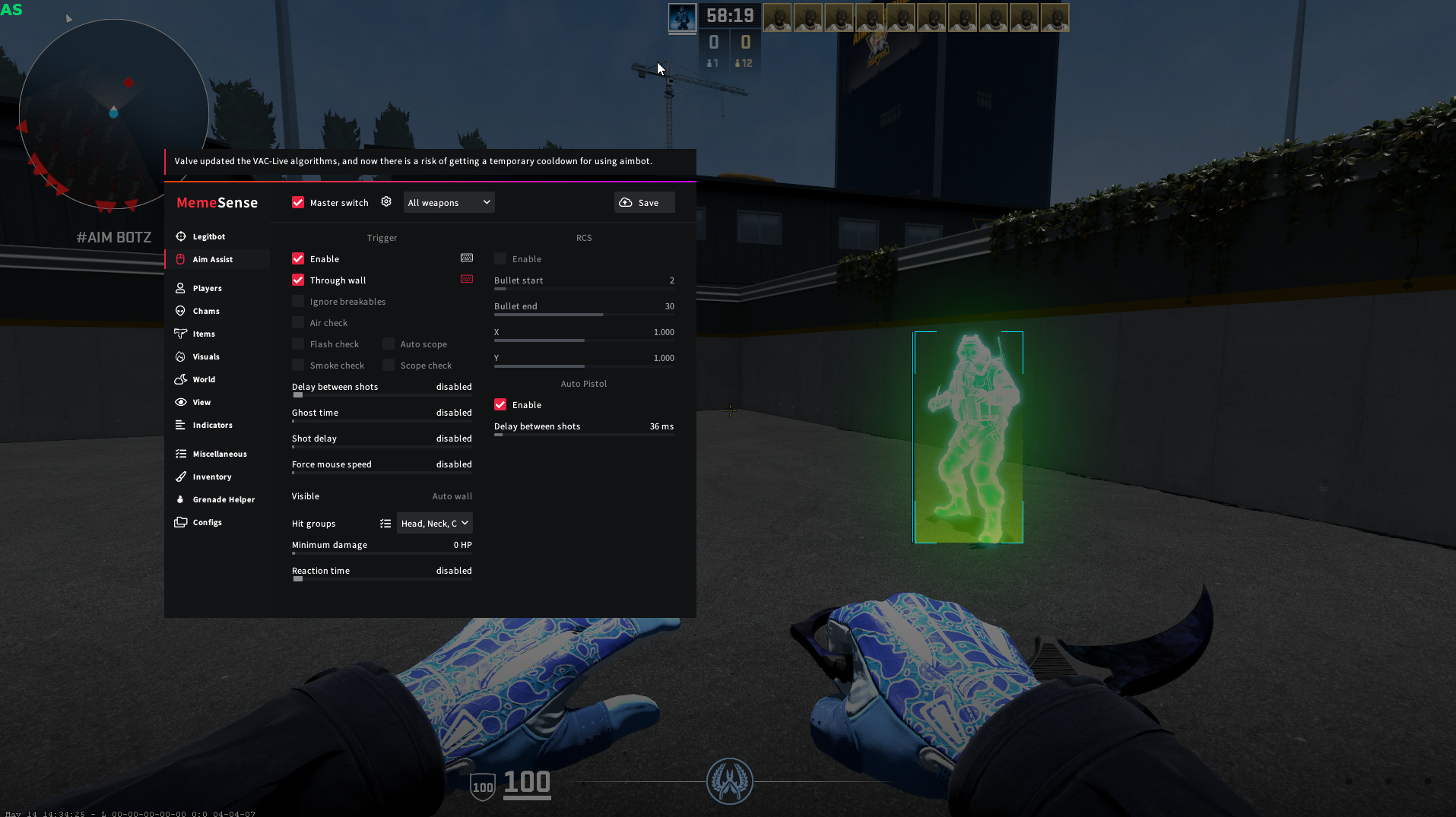 Memesense CS2